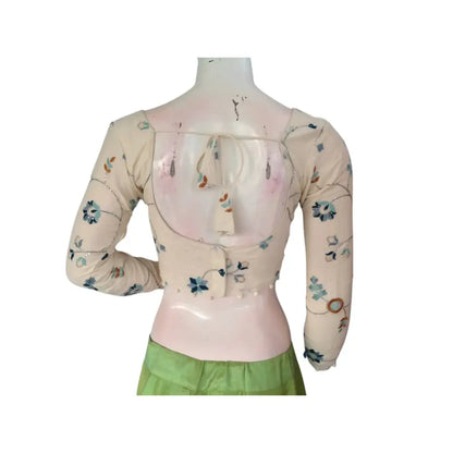 Timeless Elegance, Modern Comfort: Khadi Cotton Readymade Blouses - D3blouses