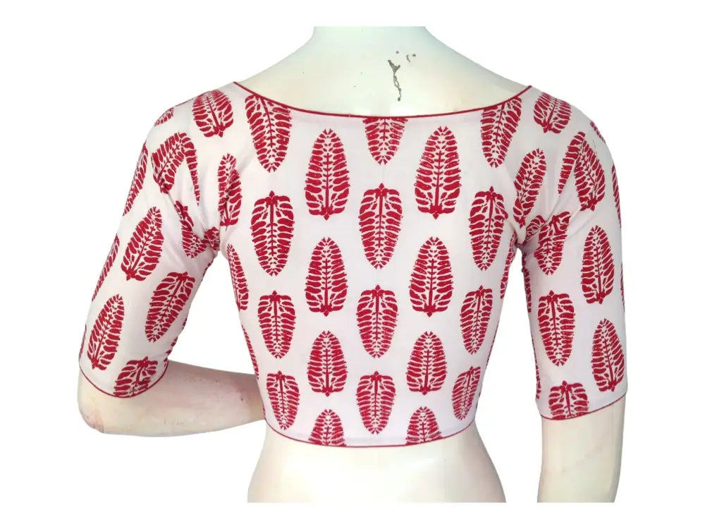 Timeless Elegance: Off White High-Neck Cotton Blouse - Versatile & Chic - D3blouses