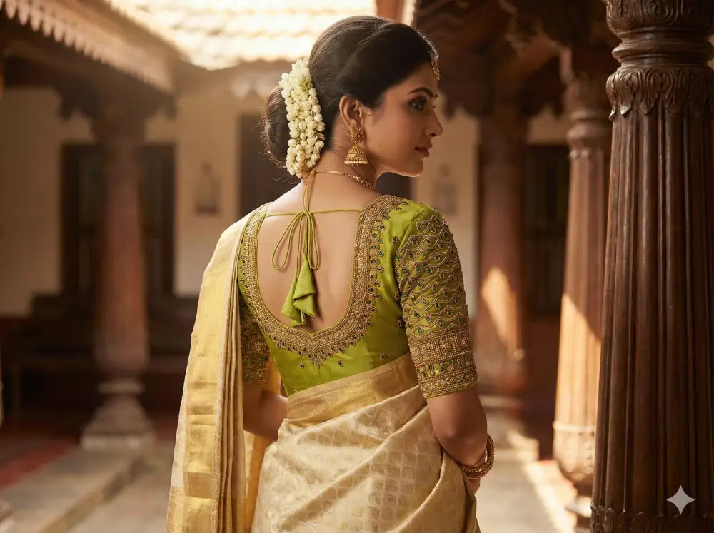 Wedding Silk Saree Blouse | Designer Bridal Readymade Choli | Luxury Indian Ethnic Wear | Multiple Colors - Readymade