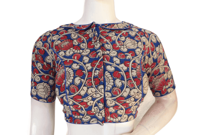 Kalamkari cotton Designer Readymade Saree Blouse - D3blouses