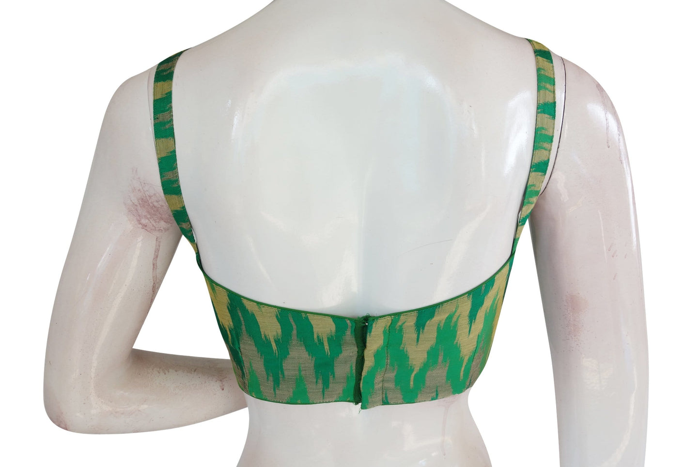 multi ikkat silk designer readymade silk with spaghetti strap 7