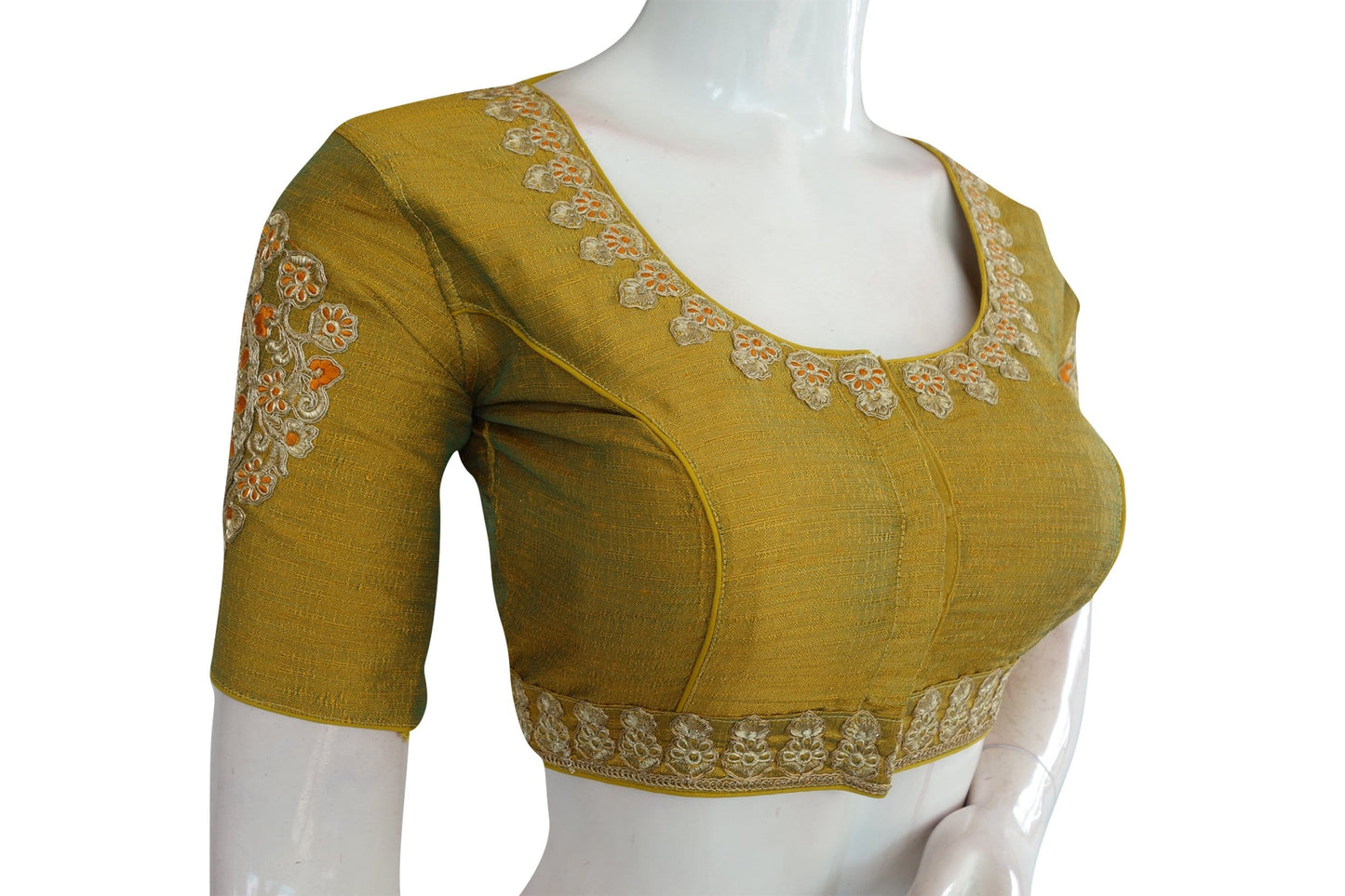 cut work designer readymade saree blouses 2