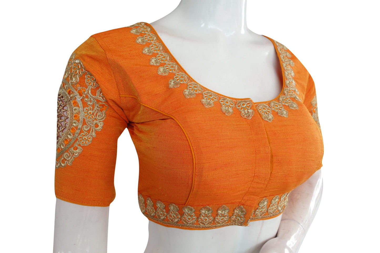 cut work designer readymade saree blouses 5