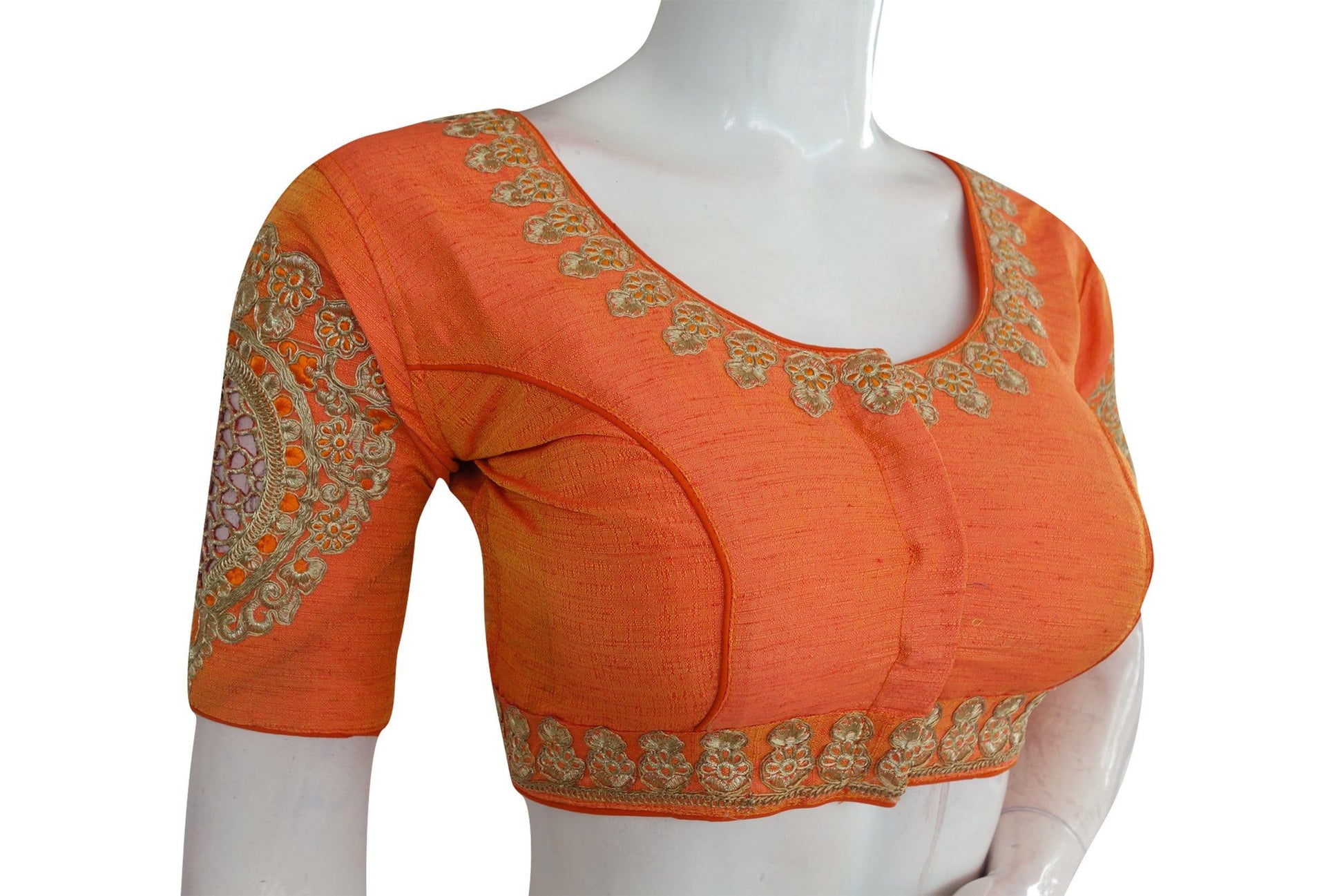 cut work designer readymade saree blouses 6