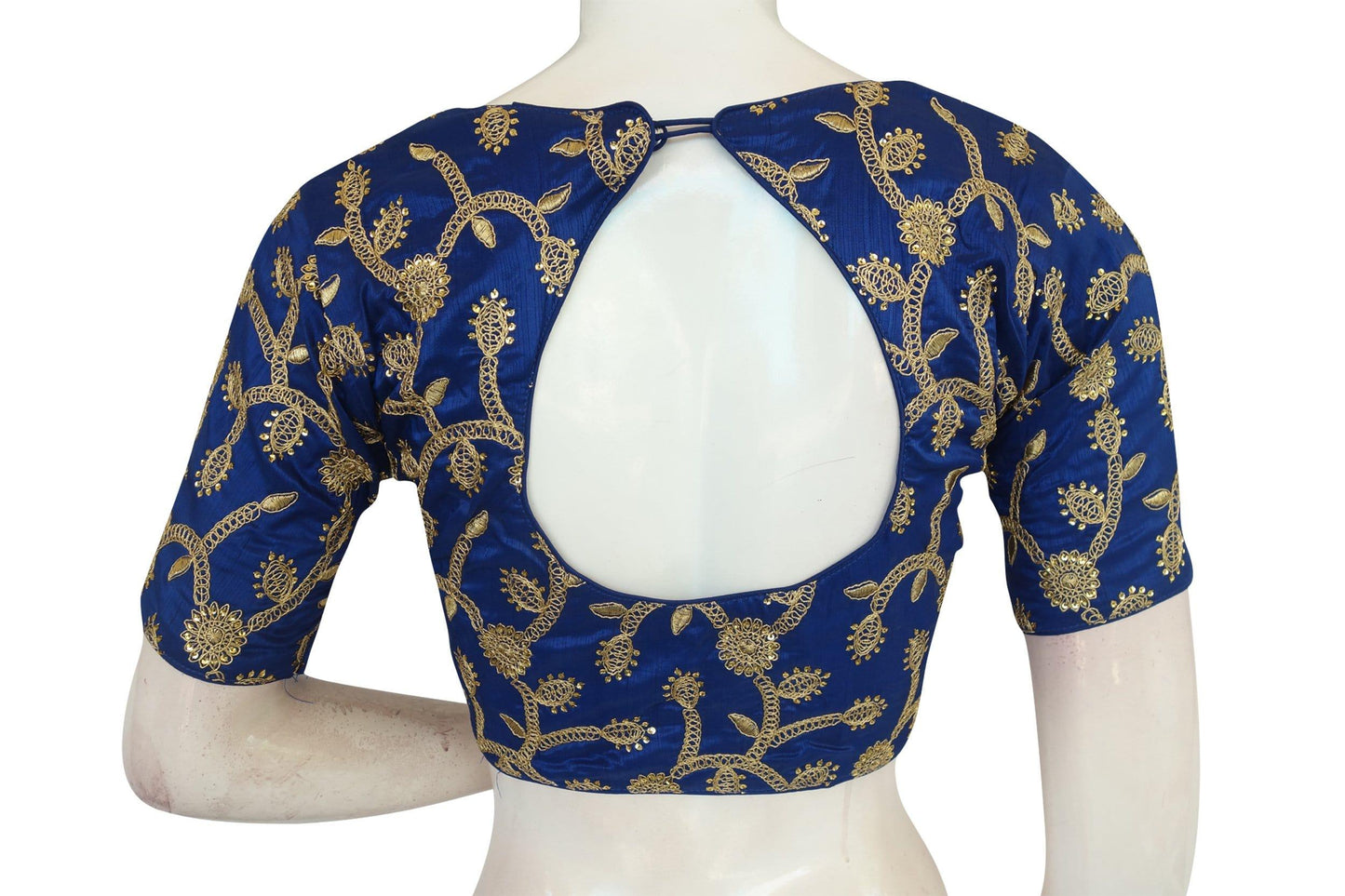 designer embroidered readymade blouse 5