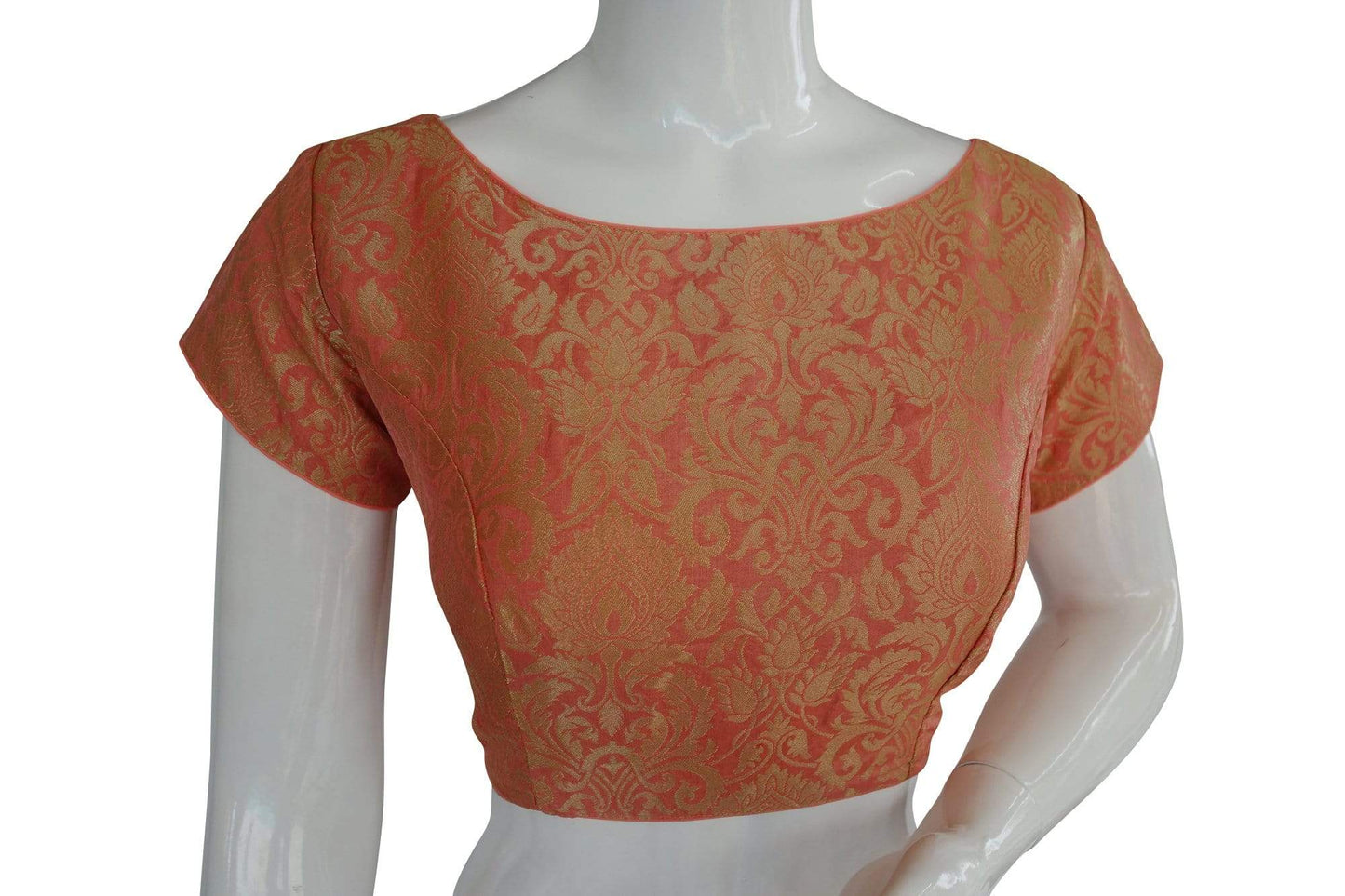 brocade silk readymade saree blouse ready to wear blouse indian sari blouse crop top 4