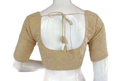 chikankari embroidery readymade saree blouse indian readymade blouse croptop 4