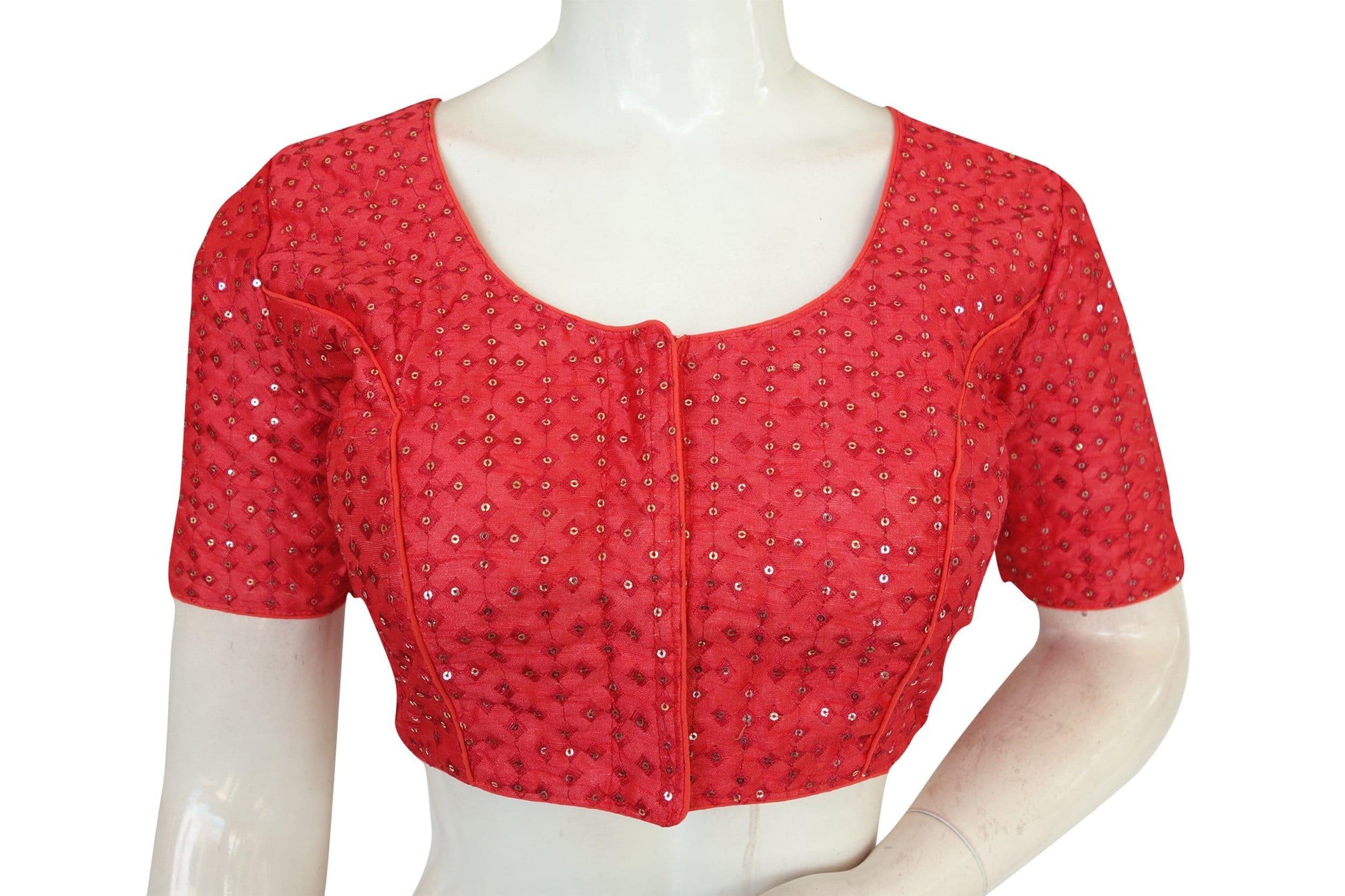 designer sequence indian saree readymade blouse 9