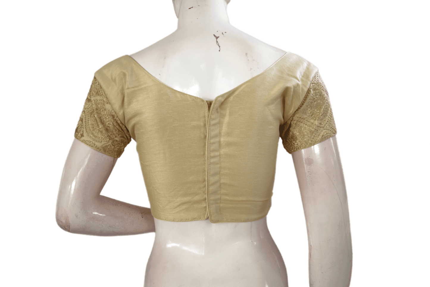 Gold Color Designer Party Wear Readymade Blouse - D3blouses