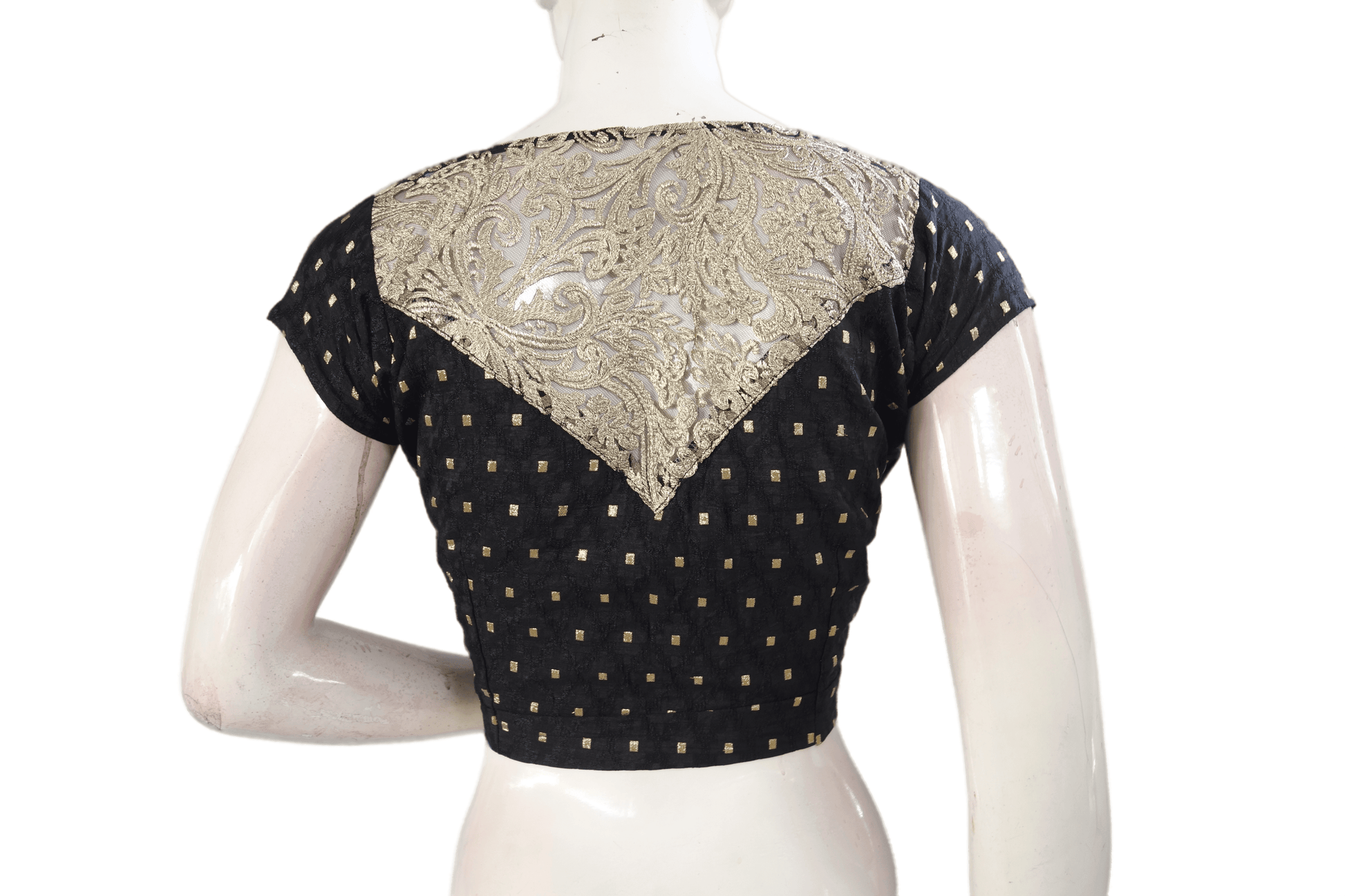 Black Color Designer Party Wear Readymade Blouse - D3blouses