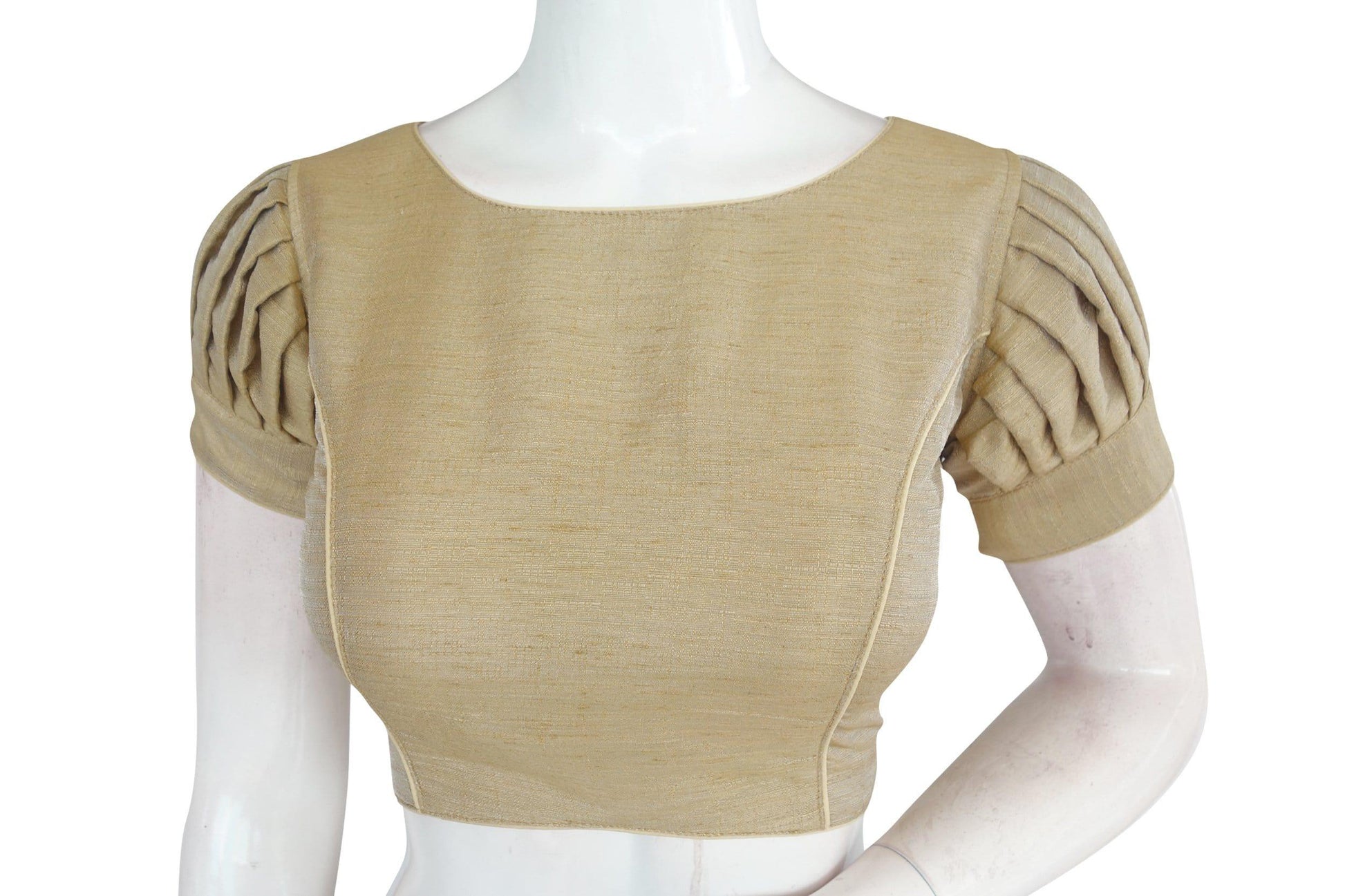 plain silk readymade saree blouse 15