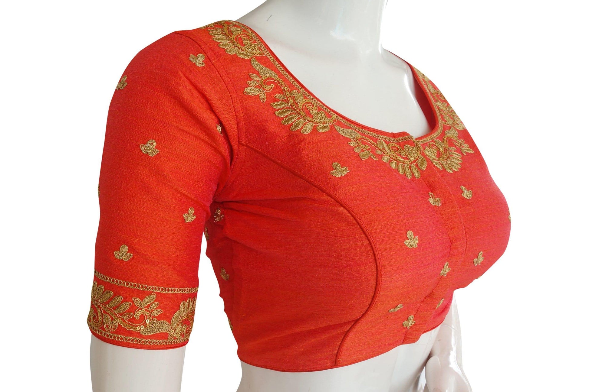 designer embroidery readymade blouse