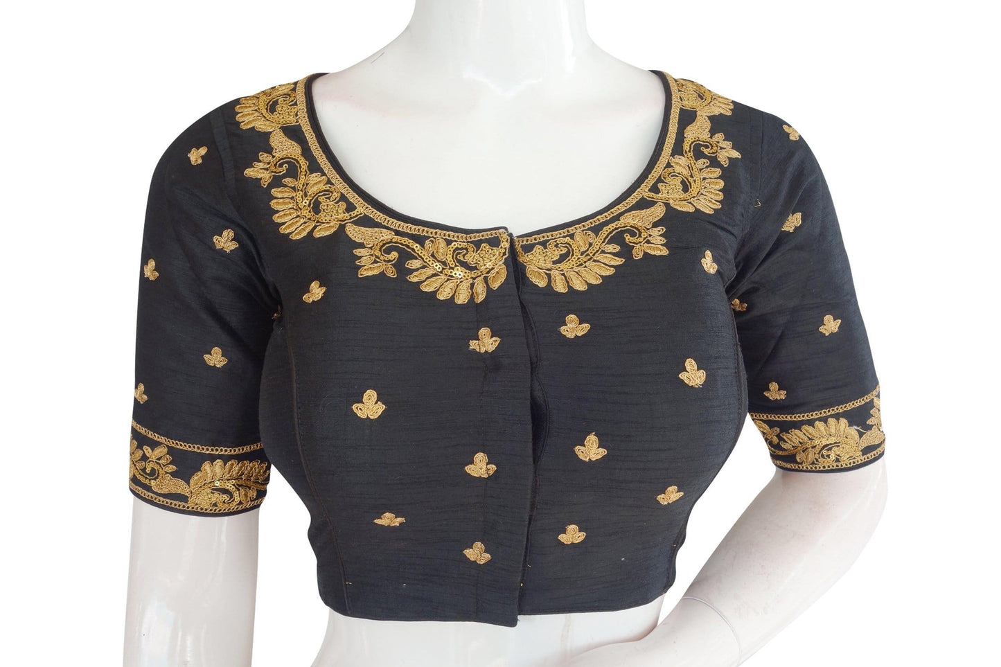 designer embroidery readymade blouse 1
