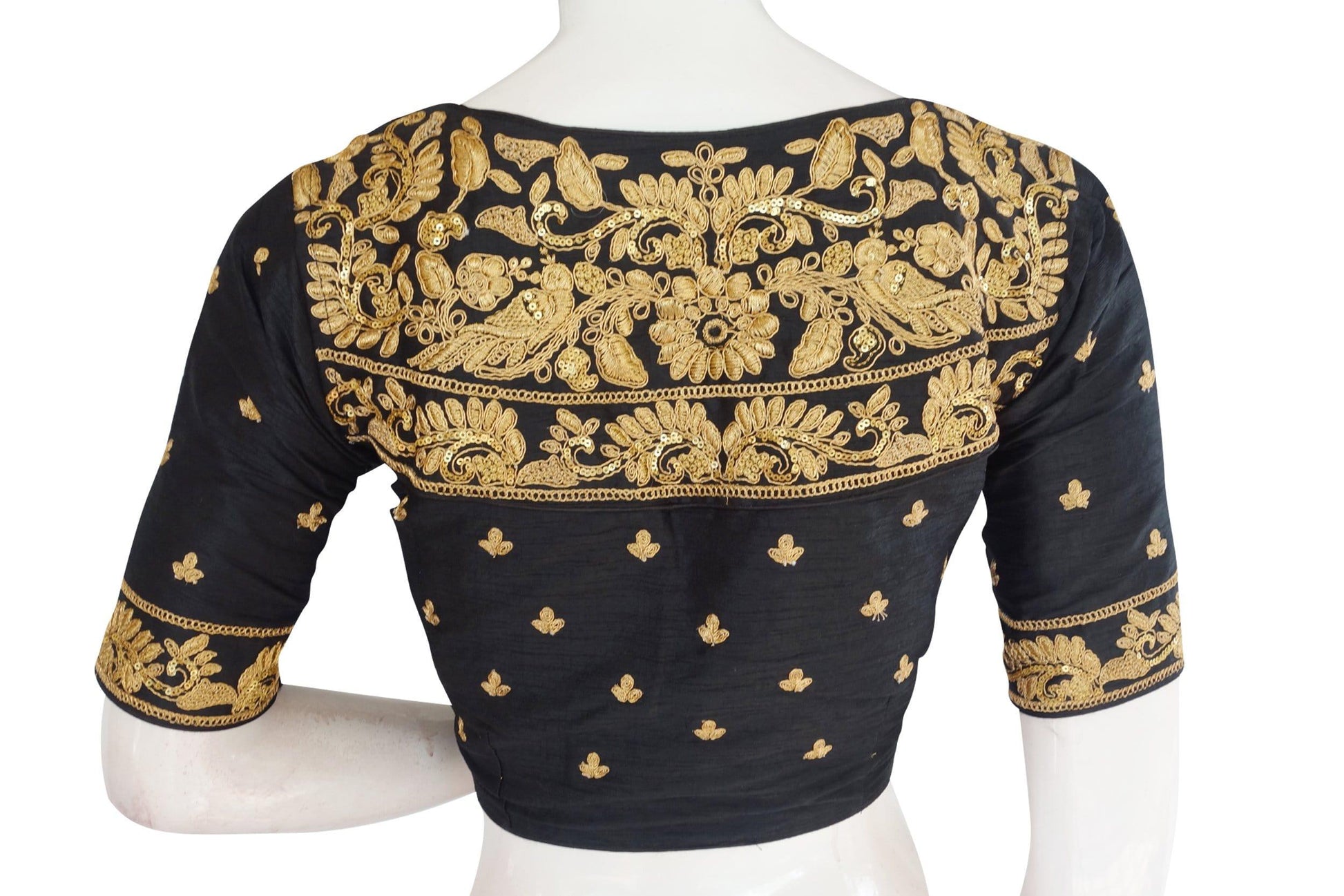 designer embroidery readymade blouse 1