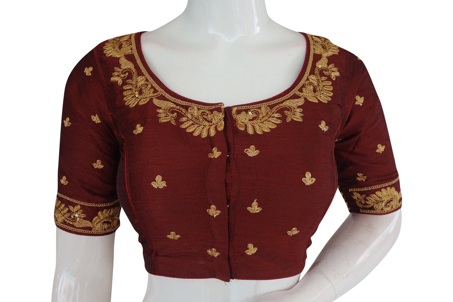 designer embroidery readymade blouse 3