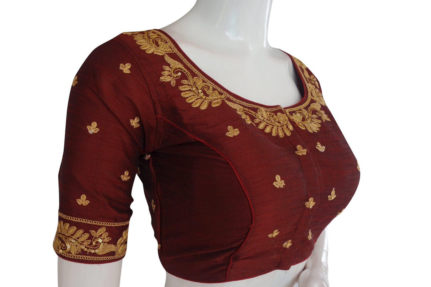 designer embroidery readymade blouse 3
