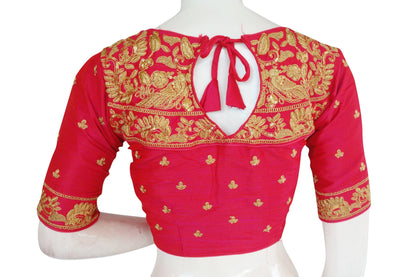 designer embroidery readymade blouse 5