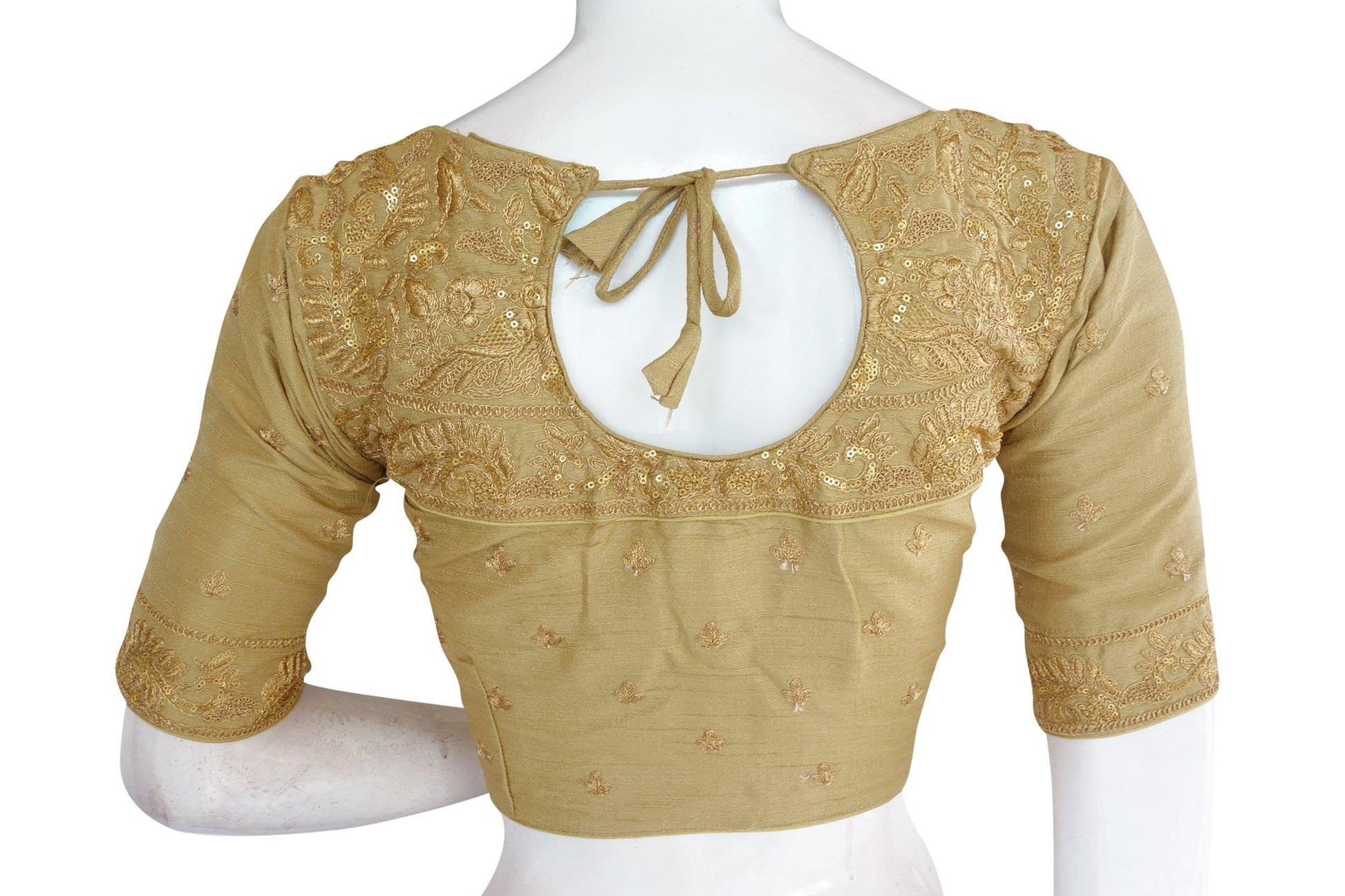 designer embroidery readymade blouse 8